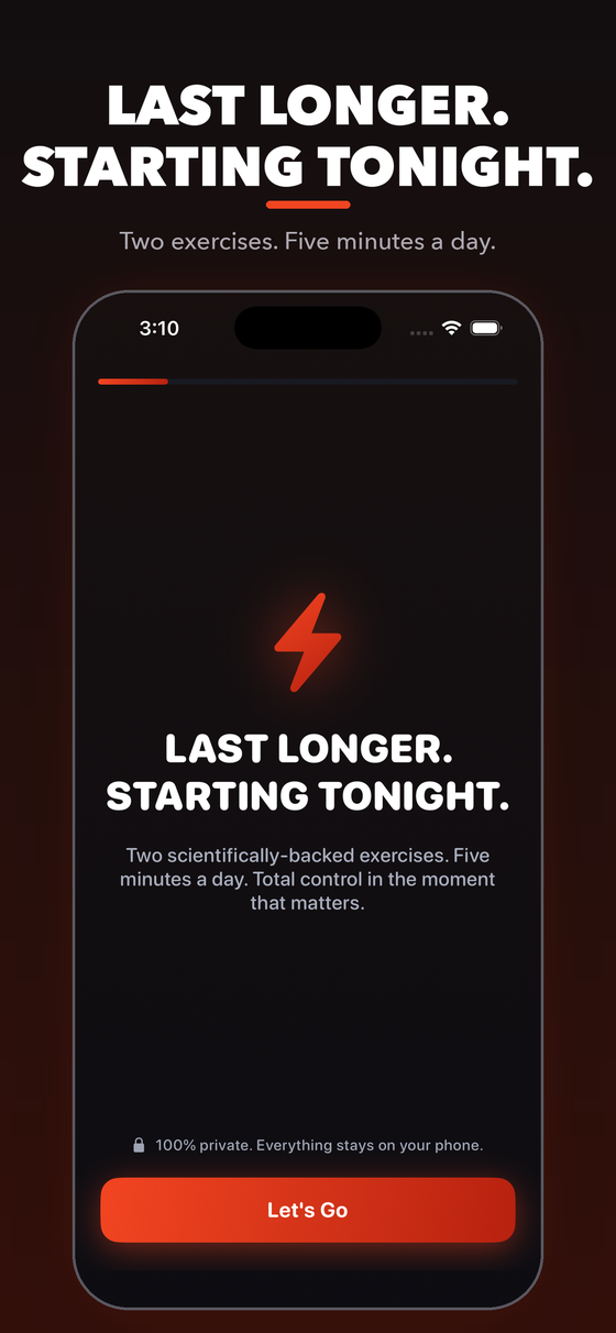 KegelPRO onboarding